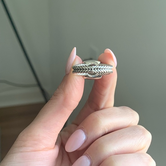 David Yurman Petite Albion Ring in Morganite - Picture 2 of 8